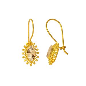 14 Carats Or Parıltı Boucle d&rsquo;Oreille