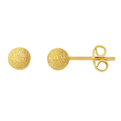 Kumlu Design 14K Gold Top Earring 5 mm.