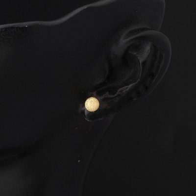 Kumlu Design 14K Gold Top Earring 5 mm. - 14K - 0.91g - EZ Gold