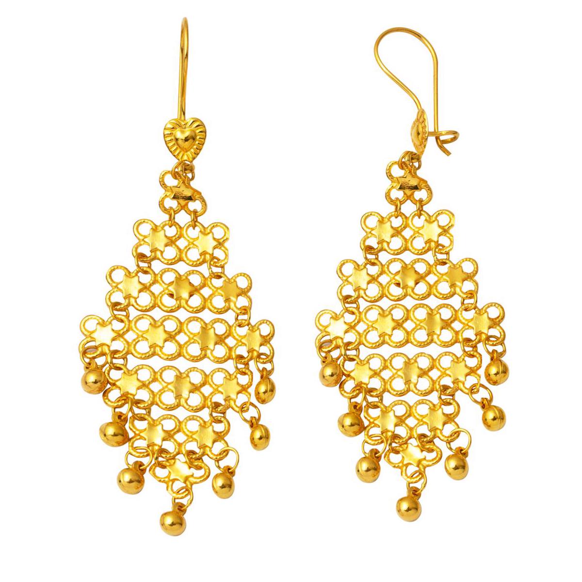 Hint İşi 14 Carats Or Boucle d'Oreille