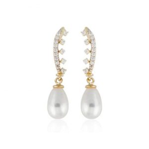 Enna 14 Carats de Perles Or Boucle d&rsquo;Oreille