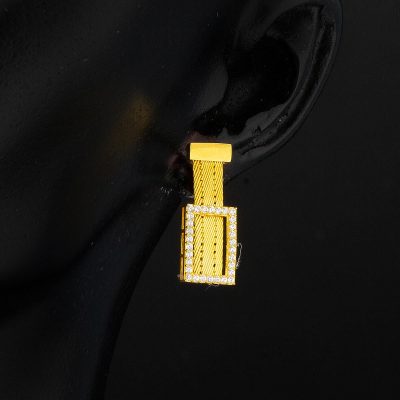 14 Carats Or Maille Trabzon Boucle d'oreille - 14K - 4.5g - EZ Gold