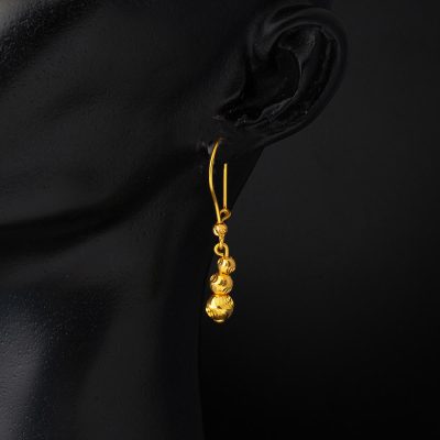 Nohut Toplu 22 Ayar Altın Küpe - 22K - 3.41g - EZ Gold