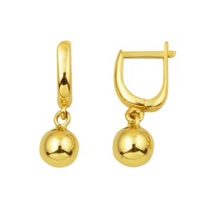 Pendante 14 Carats Or Top Boucle d&rsquo;Oreille