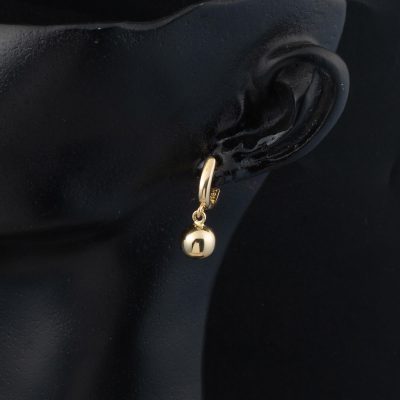 Sallantılı 14 Carats Or Top Boucle d'oreille - 14K - 2.61g - EZ Gold