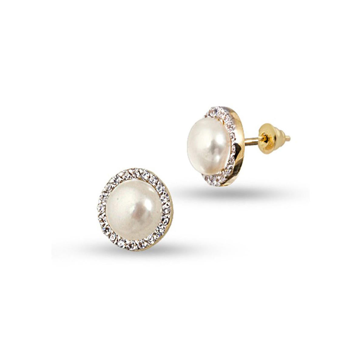 Luino Pearl Gold Earring