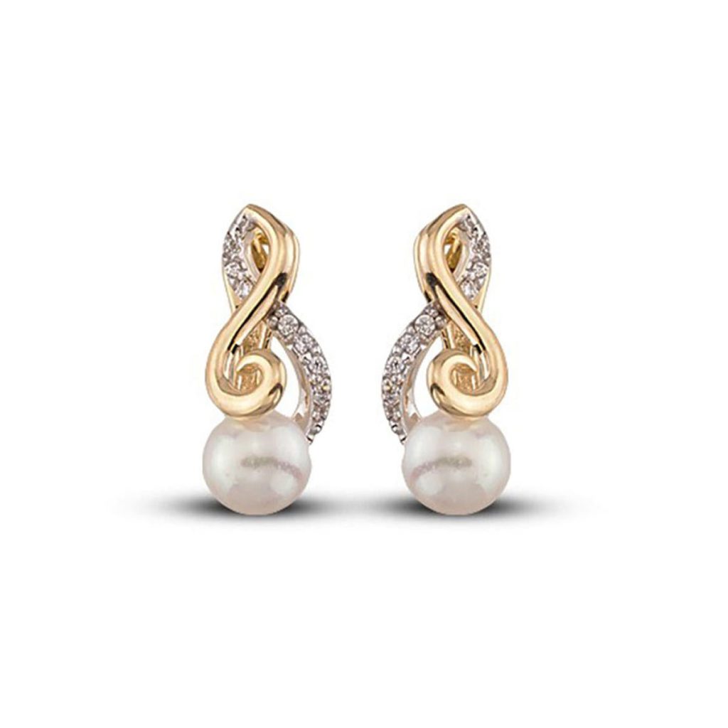 Sofia de Perles Or Boucle d&rsquo;Oreille