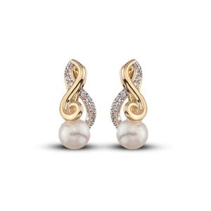 Sofia de Perles Or Boucle d&rsquo;Oreille