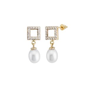 Festa Pearl Gold Earring