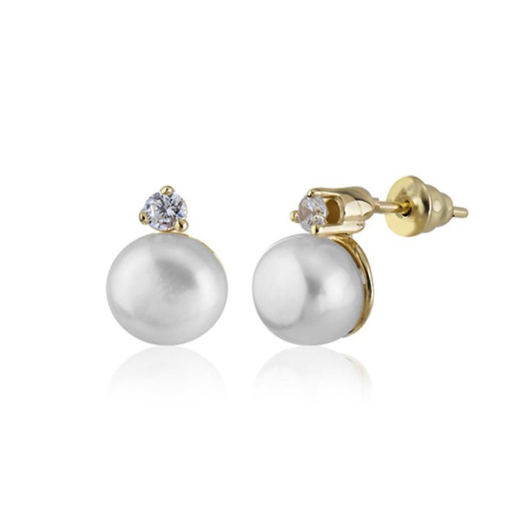 Amalfi Pearl Gold Earring