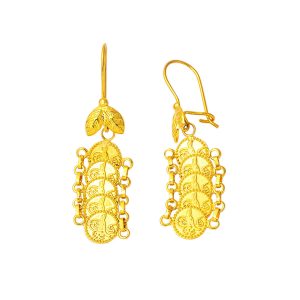 Tughra 22 Karat Gold Kaykay Earring