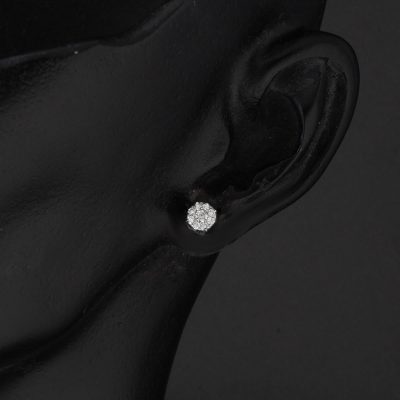 0,15 Karat Diamond Coronet Earring - 14K - 0.96g - EZ Gold