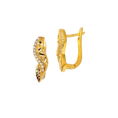 Bukle 22 Carats Or Boucle d'oreille