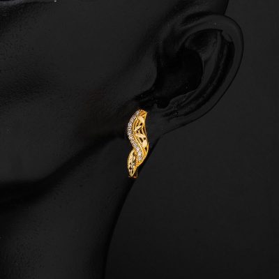 Bukle 22 Carats Or Boucle d'oreille - 22K - 3.37g - EZ Gold