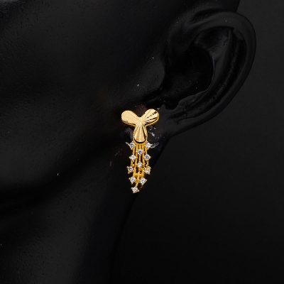 Jasmine 22 Carats Or Boucle d'oreille - 22K - 3.64g - EZ Gold
