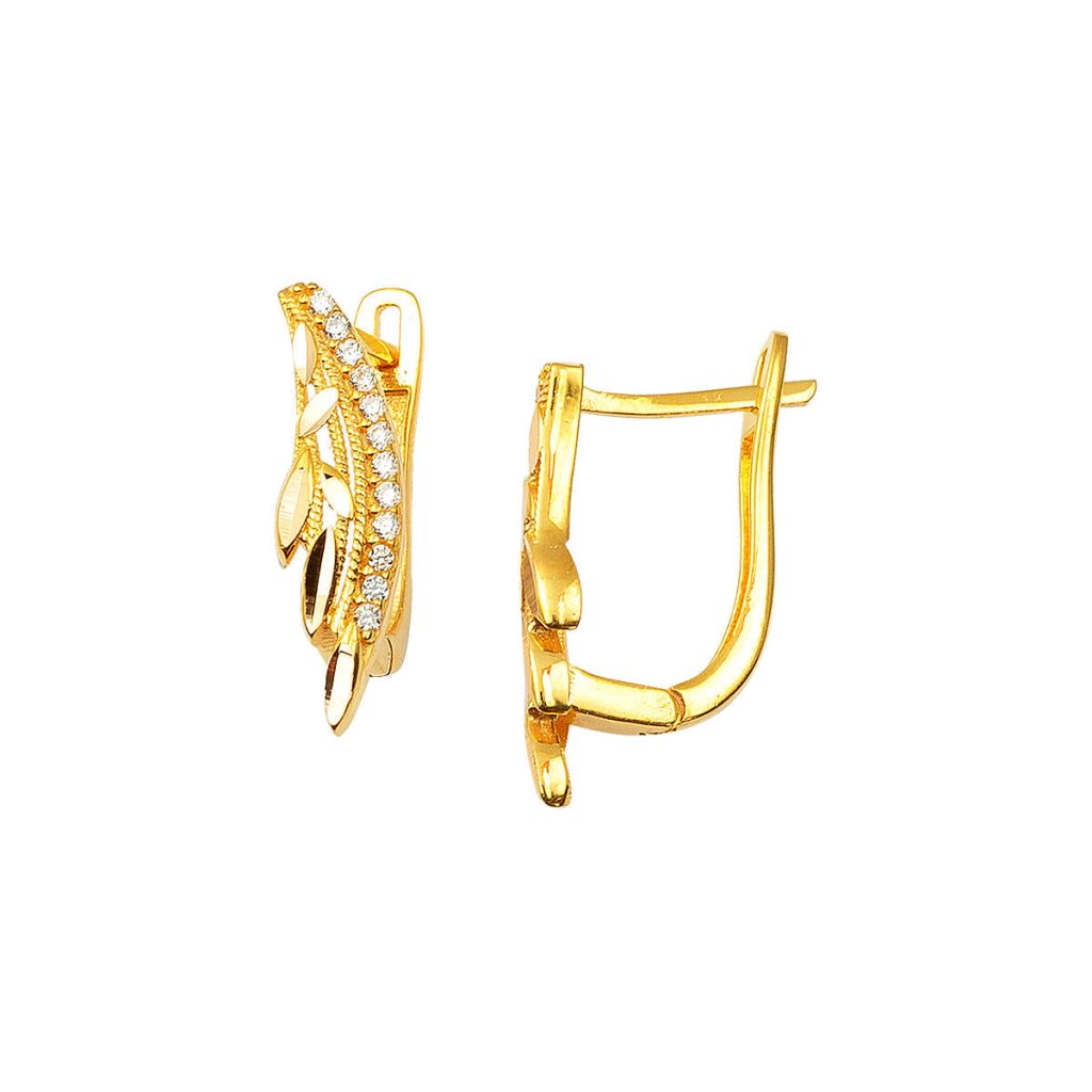 Glory 22 Carats Or Boucle d&rsquo;Oreille