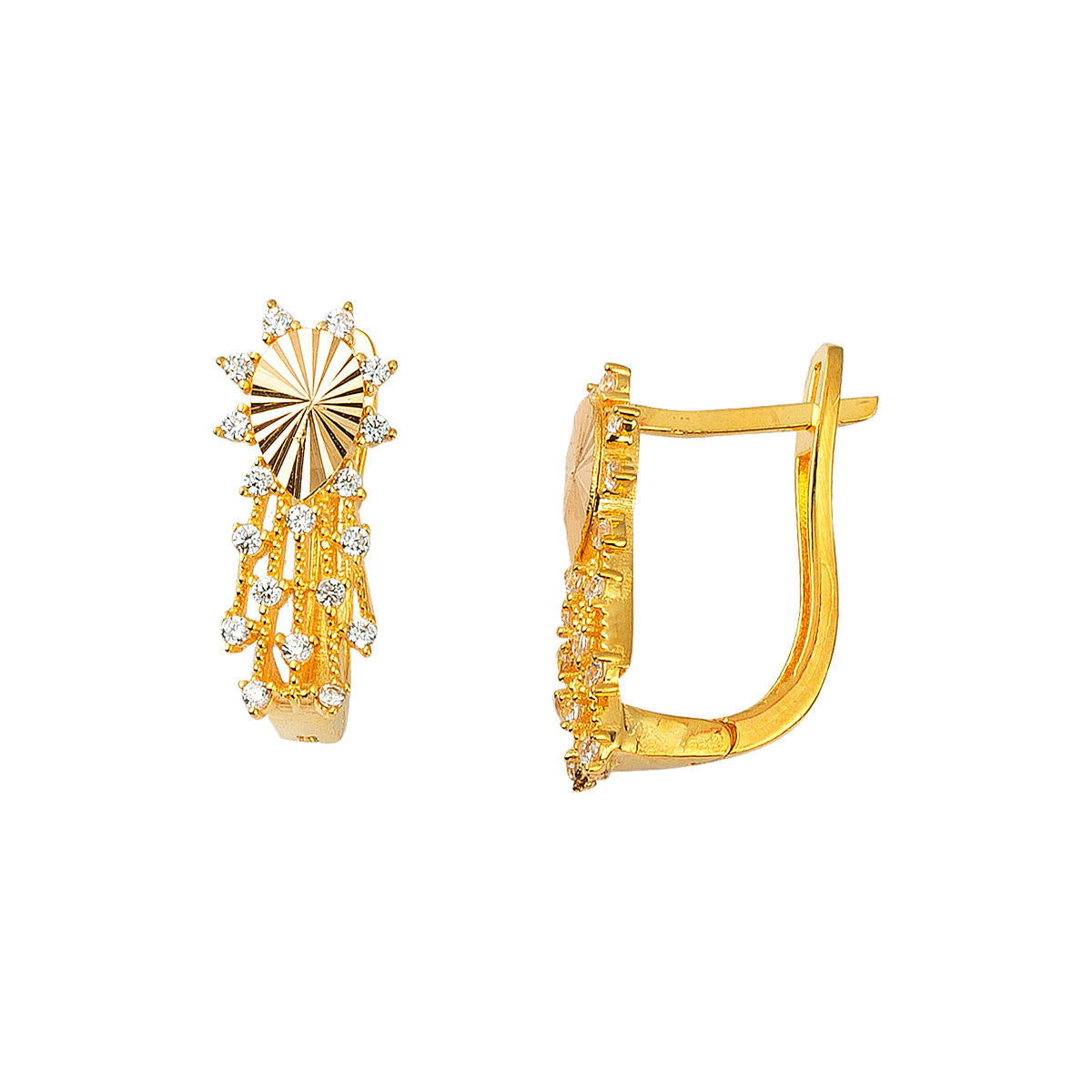 Altınbaşak 22 Karat Gold Earring