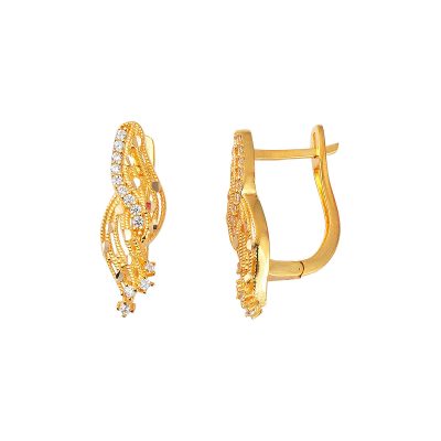 Stella 22 Carats Or Boucle d'oreille