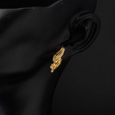 Stella 22 Carats Or Boucle d'oreille - 22K - 3.7g - EZ Gold