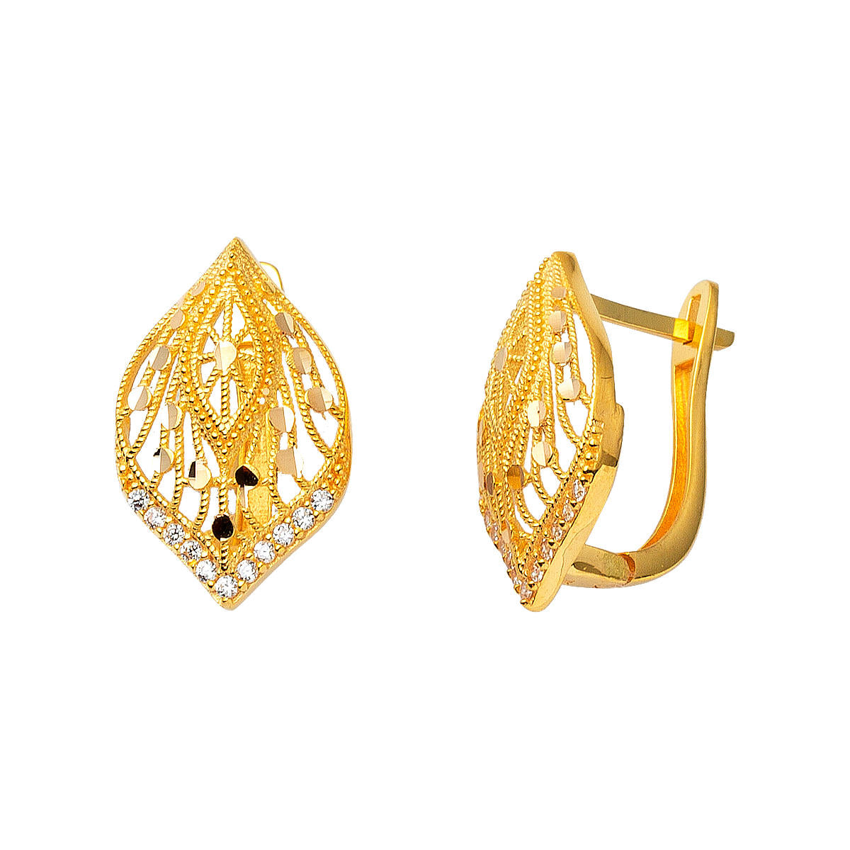 Gelintülü 22 Karat Gold Earring