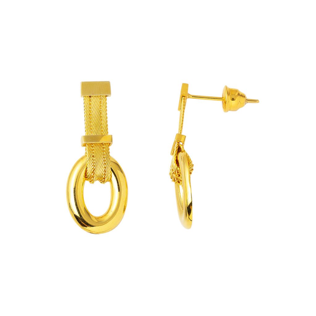 Duru Maille Trabzon 22 Carats Or Boucle d&rsquo;Oreille