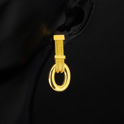 Duru Maille Trabzon 22 Carats Or Boucle d'oreille - 22K - 7.4g - EZ Gold