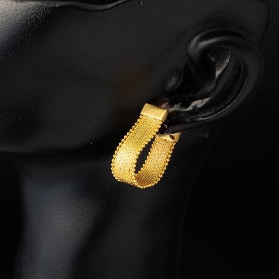 Kafkas Meshı 22K Gold Earring - 22K - 8.2g - EZ Gold