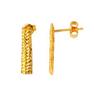 Balıksırtı 22 Carats Or Boucle d&rsquo;Oreille