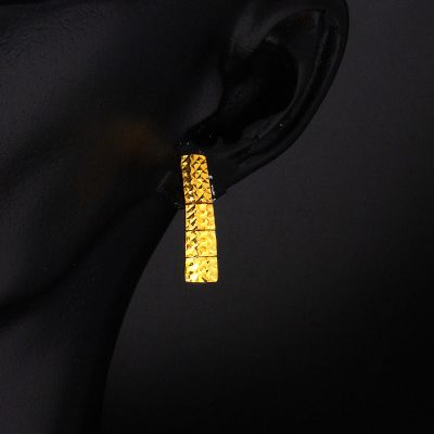 Balıksırtı 22 Ayar Altın Küpe - 22K - 2.1g - EZ Gold