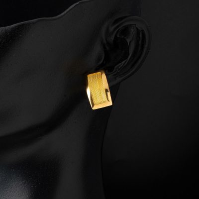 Trabzon Mesh 22K Gold Earring - 22K - 6g - EZ Gold
