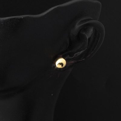 Lunenalı sans Pierre 14 Carats Or Boucle d'oreille - 14K - 1.3g - EZ Gold