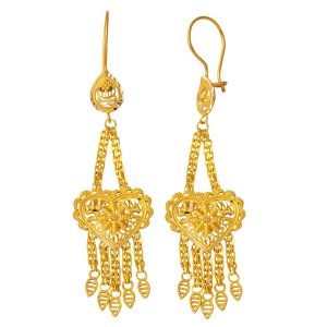 Hint Model avec Étoiles 14 Carats Or Boucle d&rsquo;Oreille