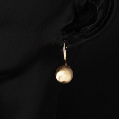Sallantılı 14 Carats Or Top Boucle d'oreille - 14K - 2.75g - EZ Gold