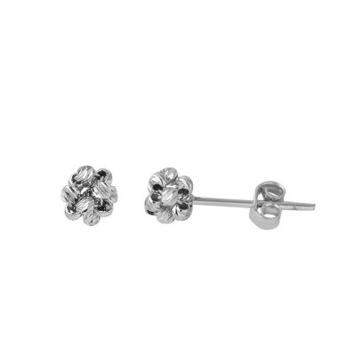 Doric Yumağı White Gold 14K Earring