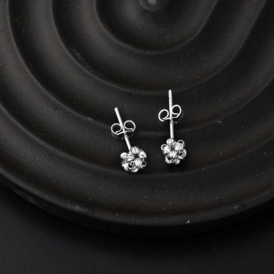 Doric Yumağı White Gold 14K Earring - 14K - 1.06g - EZ Gold