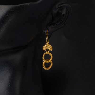 Uzay Yolu 14 Ayar Sallantılı Altın Küpe - 14K - 3g - EZ Gold
