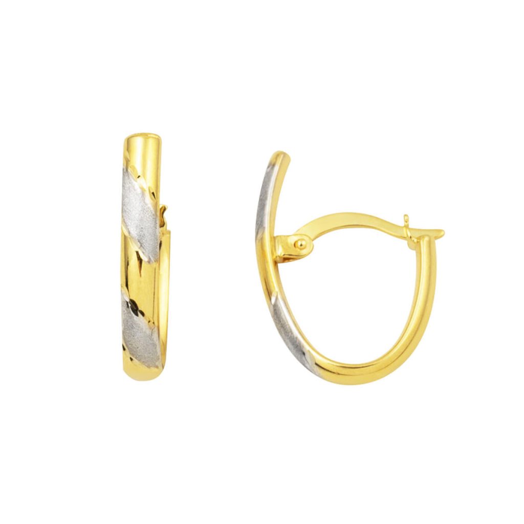 Lita Design 14 Karat İki Colored Gold Earring