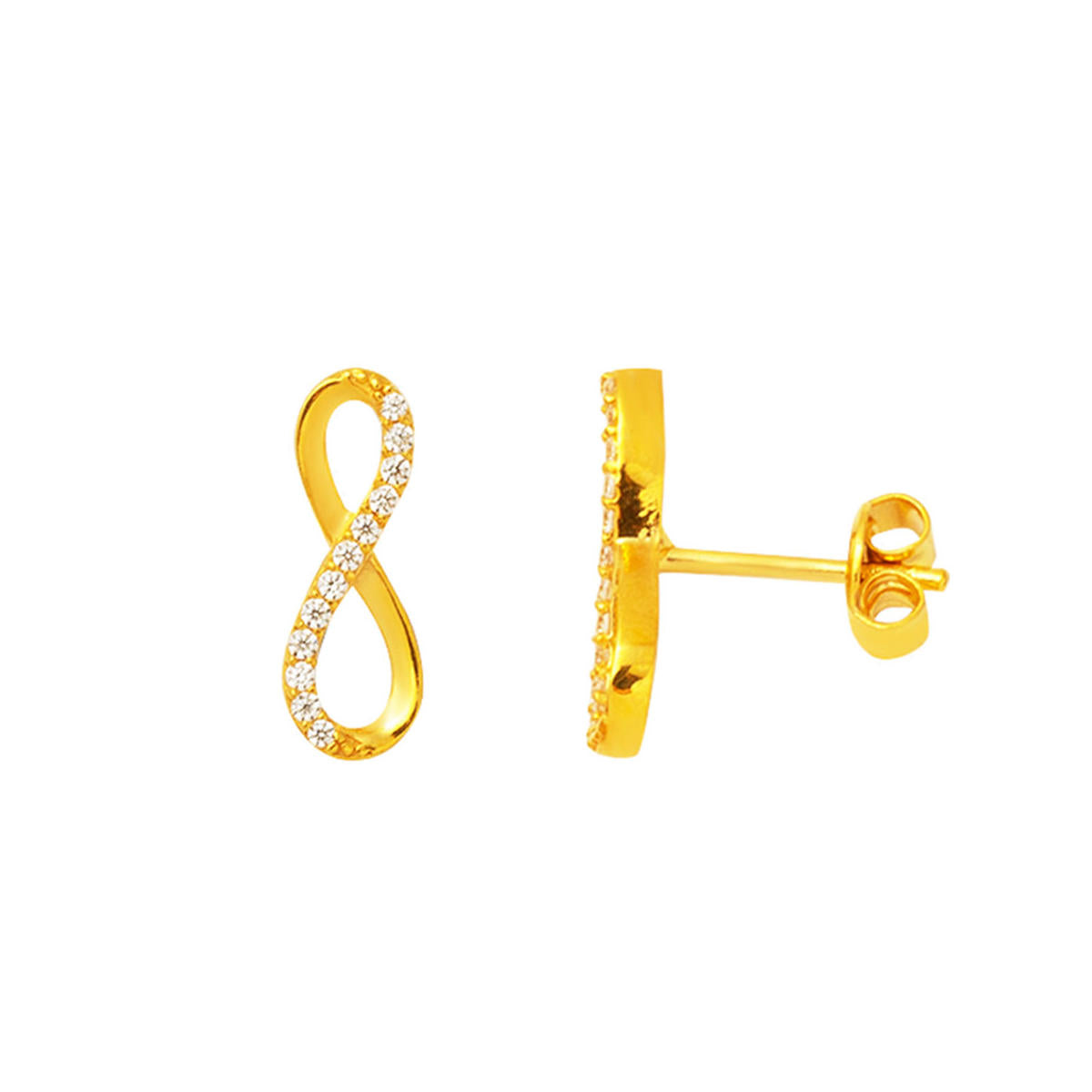 Sonsuzluklu 22 Carats Or Boucle d'Oreille