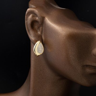 Linux Jaune Or Boucle d'oreille - 14K - 2.83g - EZ Gold