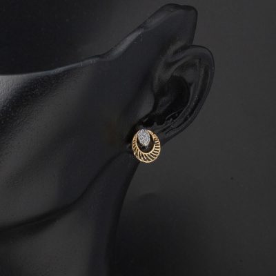 Mini Deniz Kabuğu 14 Ayar Altın Küpe - 14K - 1.61g - EZ Gold