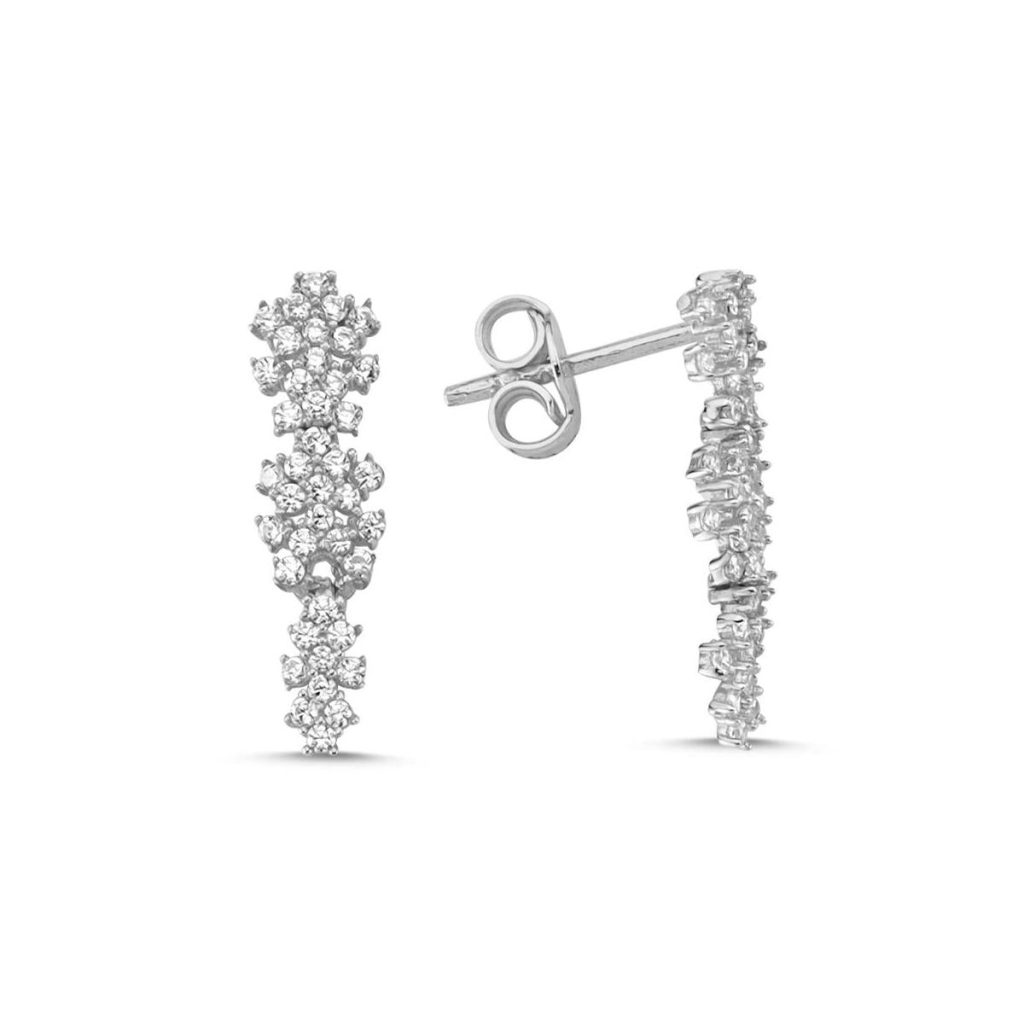 Favori Pendante Blanc Or 14 Carats Boucle d&rsquo;Oreille