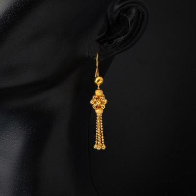 Altın Buket 22 Ayar Toplu Küpe - 22K - 6g - EZ Gold