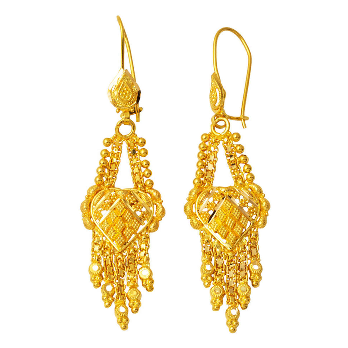 Hint İşi 22 Carats Or Boucle d'Oreille