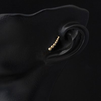 14 Carats Or Piercing Tragus Boucle d'oreille - 14K - 0.64g - EZ Gold