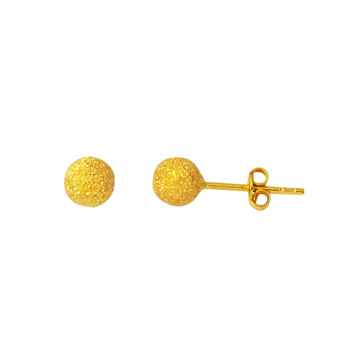 Kumlu 22 Karat Gold Top Earring 5 mm.