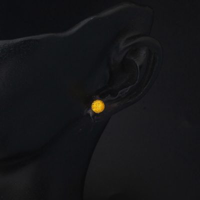 Kumlu 22K Gold Top Earring 5 mm. - 22K - 1.28g - EZ Gold