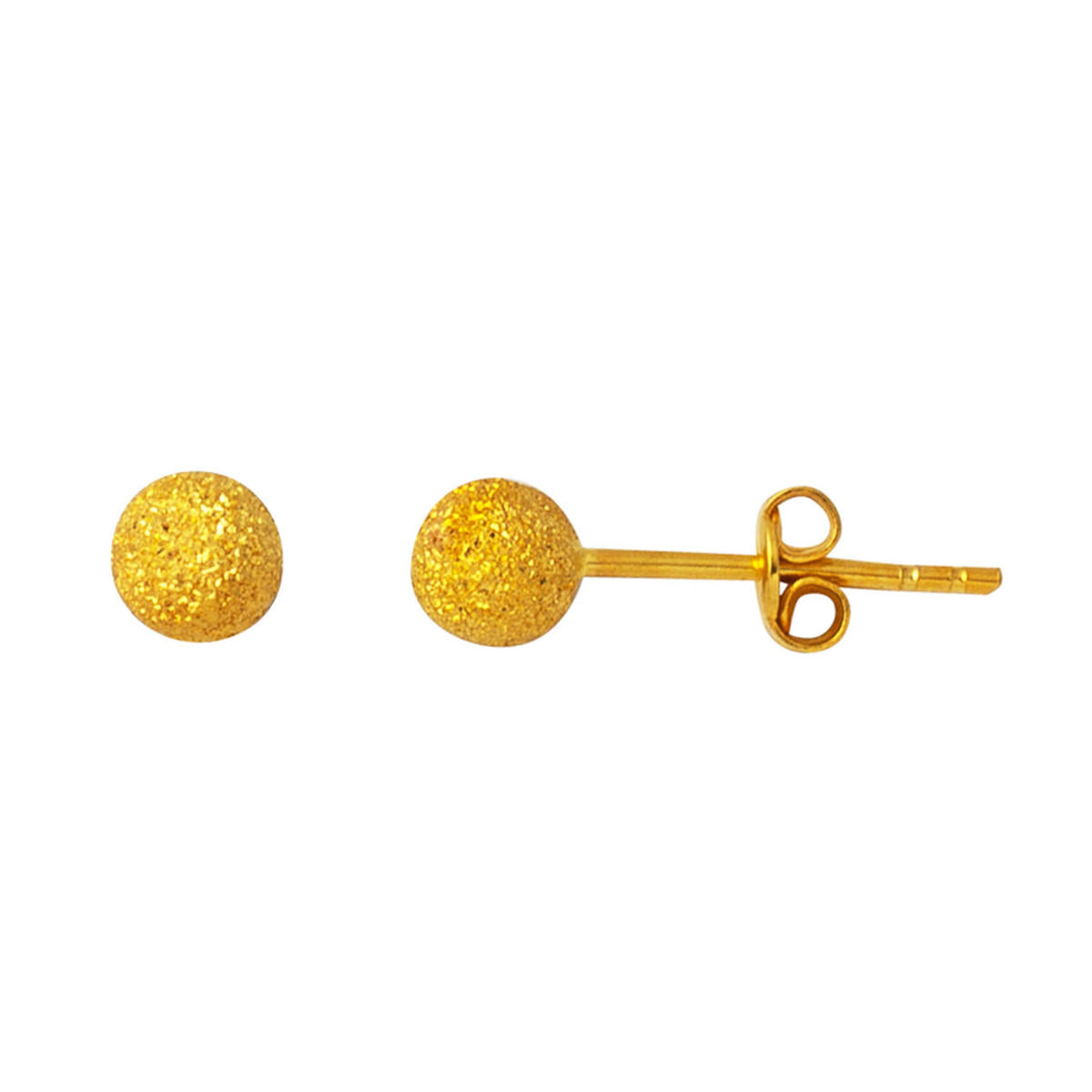 Kumlu 22 Karat Gold Top Earring 6 mm.