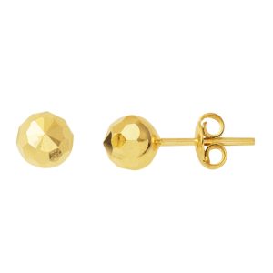 Petek 14 Carats Or Top Boucle d&rsquo;Oreille 6 mm.