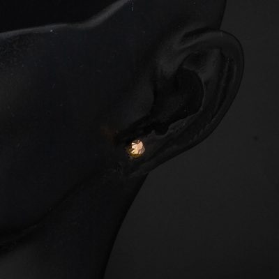 Vidalı 4 mm. 14 Ayar Top Altın Küpe - 14K - 0.67g - EZ Gold