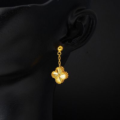 Yonca 22 Ayar Altın Küpe - 22K - 5.27g - EZ Gold
